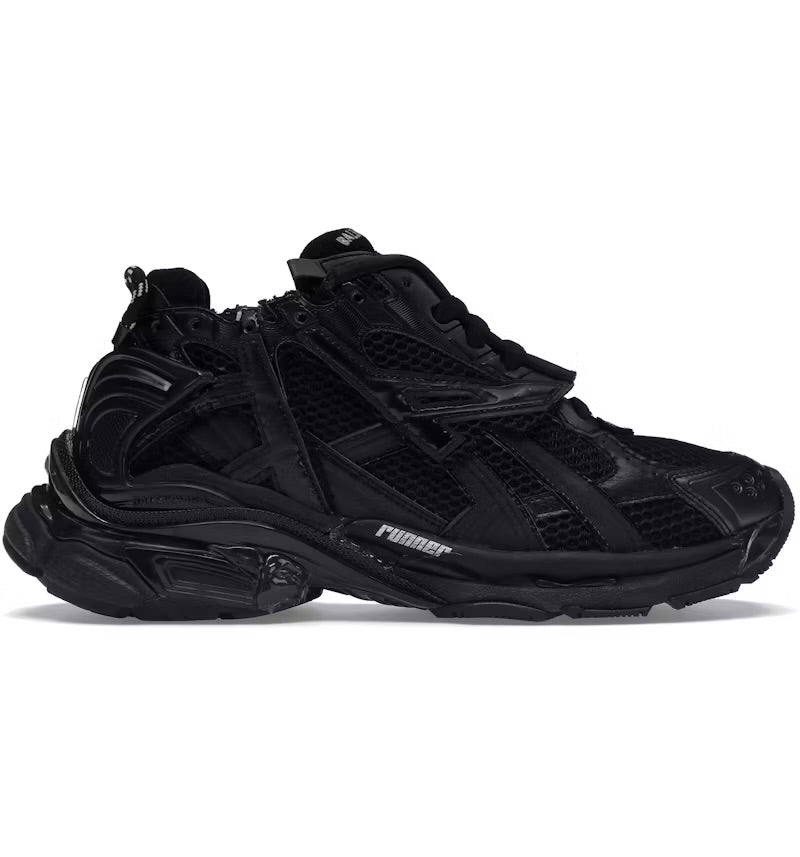 Black Runner Sneaker - Vendor